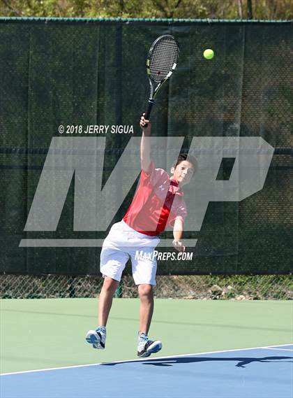 Thumbnail 1 in Jesuit vs Bellarmine (CIF NorCal Regional Tennis Tennis Championships) photogallery.