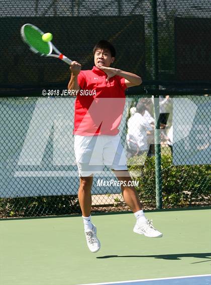 Thumbnail 1 in Jesuit vs Bellarmine (CIF NorCal Regional Tennis Tennis Championships) photogallery.