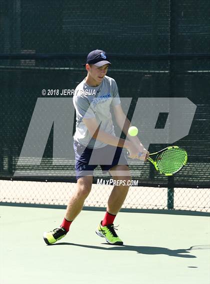 Thumbnail 1 in Jesuit vs Bellarmine (CIF NorCal Regional Tennis Tennis Championships) photogallery.