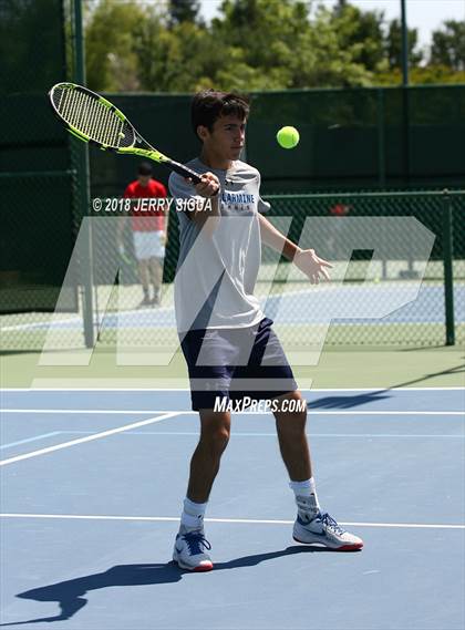 Thumbnail 1 in Jesuit vs Bellarmine (CIF NorCal Regional Tennis Tennis Championships) photogallery.