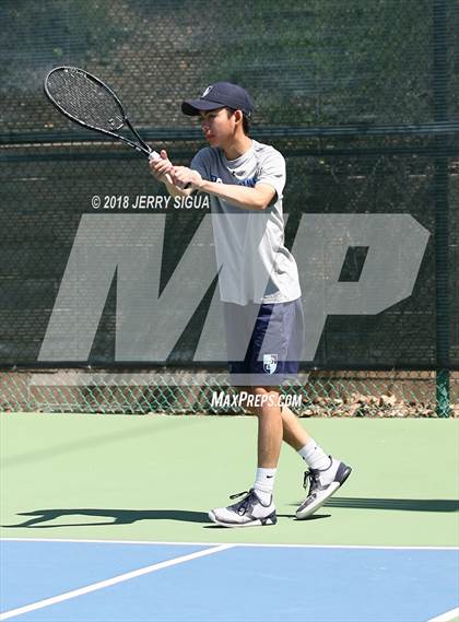 Thumbnail 1 in Jesuit vs Bellarmine (CIF NorCal Regional Tennis Tennis Championships) photogallery.