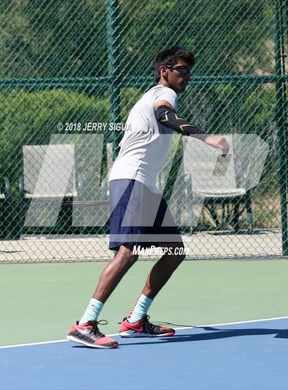 Thumbnail 1 in Jesuit vs Bellarmine (CIF NorCal Regional Tennis Tennis Championships) photogallery.