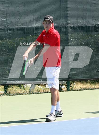 Thumbnail 1 in Jesuit vs Bellarmine (CIF NorCal Regional Tennis Tennis Championships) photogallery.