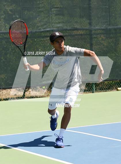 Thumbnail 1 in Jesuit vs Bellarmine (CIF NorCal Regional Tennis Tennis Championships) photogallery.