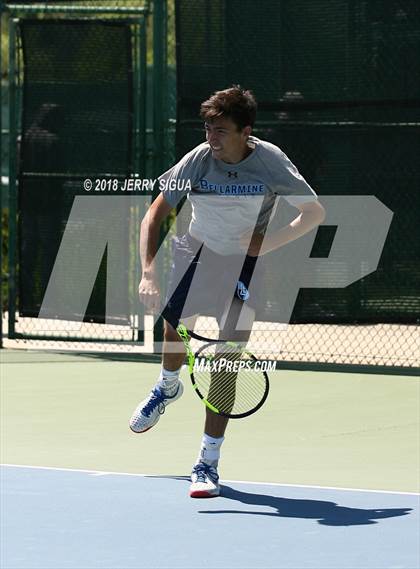 Thumbnail 1 in Jesuit vs Bellarmine (CIF NorCal Regional Tennis Tennis Championships) photogallery.