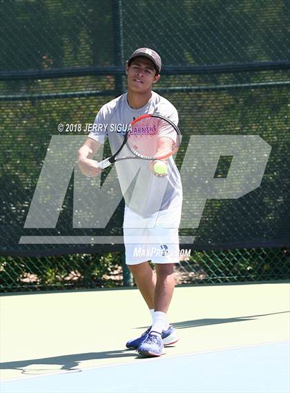 Thumbnail 1 in Jesuit vs Bellarmine (CIF NorCal Regional Tennis Tennis Championships) photogallery.