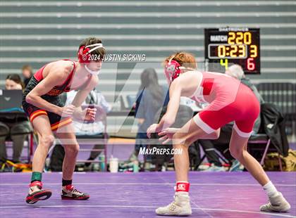 Thumbnail 3 in Center Grove vs. Crown Point (IHSWCA 4A Round 2) photogallery.