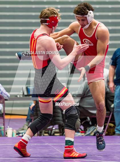 Thumbnail 3 in Center Grove vs. Crown Point (IHSWCA 4A Round 2) photogallery.