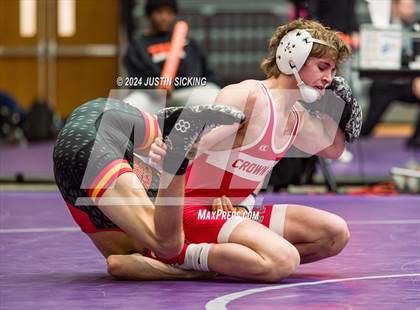Thumbnail 3 in Center Grove vs. Crown Point (IHSWCA 4A Round 2) photogallery.