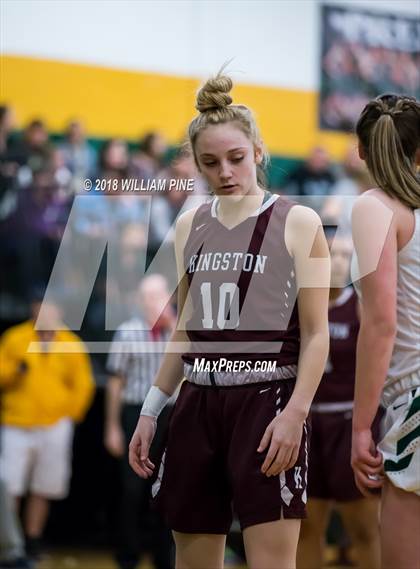 Thumbnail 2 in Roosevelt (Hyde Park, NY) vs. Kingston (Section 9 Class AA Semifinal) photogallery.