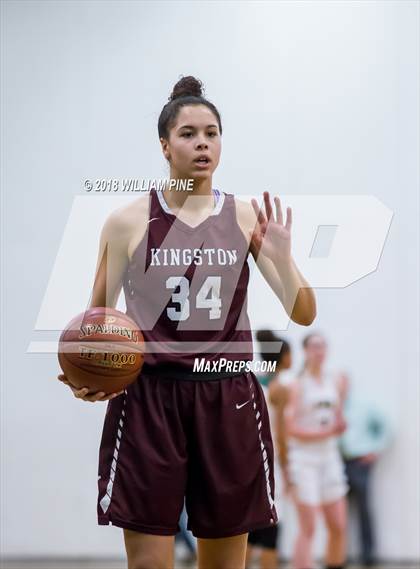 Thumbnail 2 in Roosevelt (Hyde Park, NY) vs. Kingston (Section 9 Class AA Semifinal) photogallery.