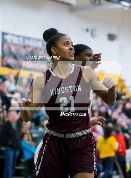 Thumbnail 2 in Roosevelt (Hyde Park, NY) vs. Kingston (Section 9 Class AA Semifinal) photogallery.