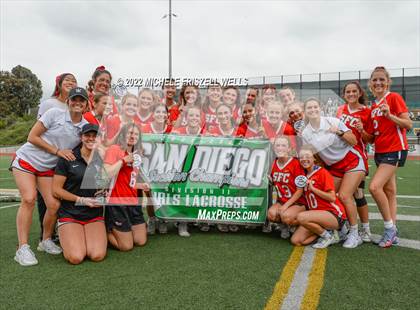 Thumbnail 2 in Francis Parker vs Santa Fe Christian (CIFSDS Division 2 Championship) photogallery.