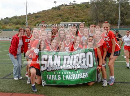 Thumbnail 3 in Francis Parker vs Santa Fe Christian (CIFSDS Division 2 Championship) photogallery.