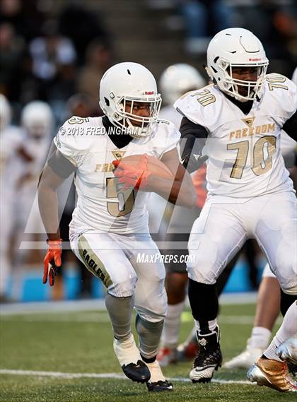 Thumbnail 1 in Manchester vs. Freedom (VHSL Class 6 Championship) photogallery.