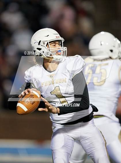 Thumbnail 3 in Manchester vs. Freedom (VHSL Class 6 Championship) photogallery.