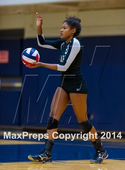 Thumbnail 3 in Brennan vs Clark (NISD Volleyball Tournament) photogallery.
