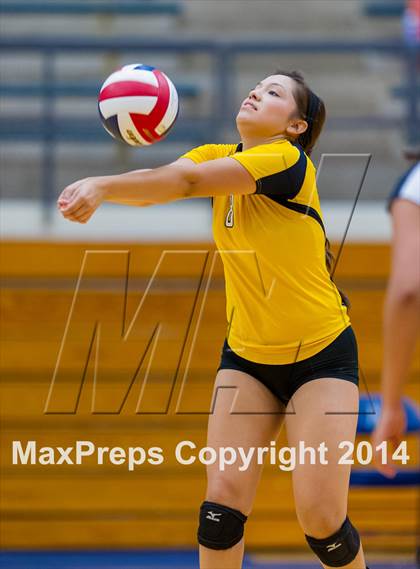 Thumbnail 1 in Brennan vs Clark (NISD Volleyball Tournament) photogallery.