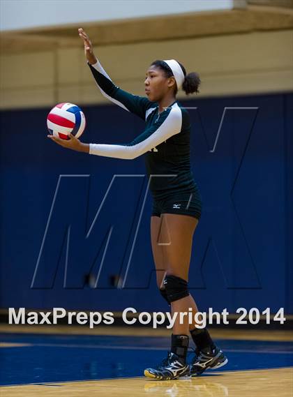 Thumbnail 3 in Brennan vs Clark (NISD Volleyball Tournament) photogallery.