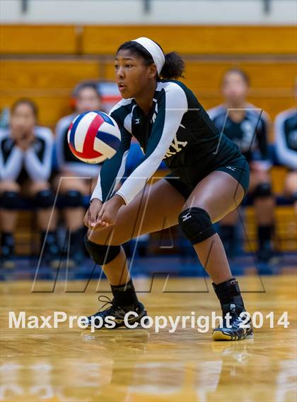 Thumbnail 2 in Brennan vs Clark (NISD Volleyball Tournament) photogallery.