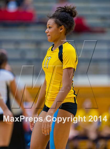 Thumbnail 2 in Brennan vs Clark (NISD Volleyball Tournament) photogallery.