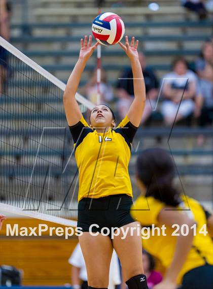 Thumbnail 2 in Brennan vs Clark (NISD Volleyball Tournament) photogallery.