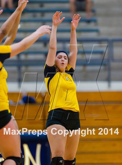 Thumbnail 1 in Brennan vs Clark (NISD Volleyball Tournament) photogallery.