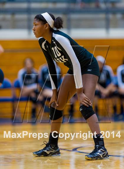 Thumbnail 3 in Brennan vs Clark (NISD Volleyball Tournament) photogallery.