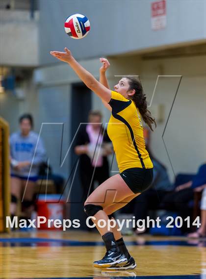 Thumbnail 3 in Brennan vs Clark (NISD Volleyball Tournament) photogallery.
