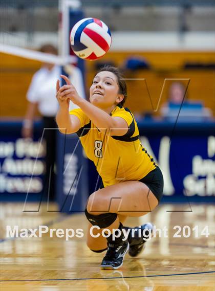 Thumbnail 1 in Brennan vs Clark (NISD Volleyball Tournament) photogallery.