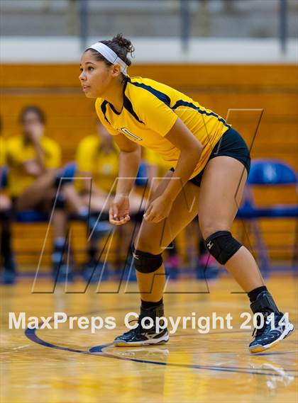 Thumbnail 3 in Brennan vs Clark (NISD Volleyball Tournament) photogallery.