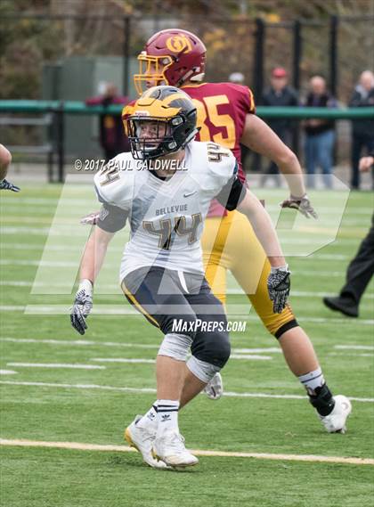 Thumbnail 3 in O'Dea vs. Bellevue (WIAA 3A Semifinal) photogallery.