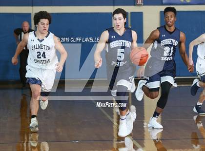 Thumbnail 1 in Georgetown Prep vs Palmetto Christian Academy (Rotary Roundball Classic) photogallery.
