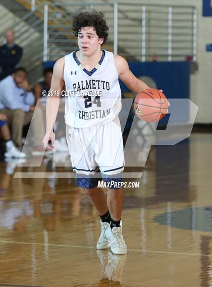 Thumbnail 2 in Georgetown Prep vs Palmetto Christian Academy (Rotary Roundball Classic) photogallery.
