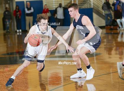 Thumbnail 2 in Georgetown Prep vs Palmetto Christian Academy (Rotary Roundball Classic) photogallery.