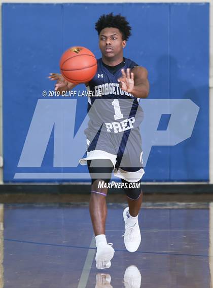 Thumbnail 3 in Georgetown Prep vs Palmetto Christian Academy (Rotary Roundball Classic) photogallery.