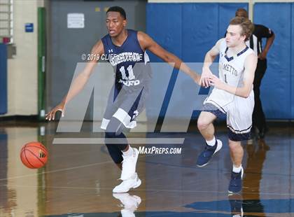 Thumbnail 1 in Georgetown Prep vs Palmetto Christian Academy (Rotary Roundball Classic) photogallery.