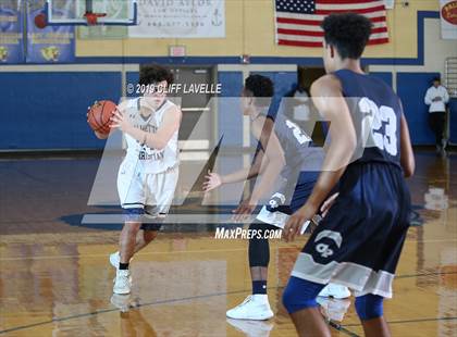 Thumbnail 1 in Georgetown Prep vs Palmetto Christian Academy (Rotary Roundball Classic) photogallery.