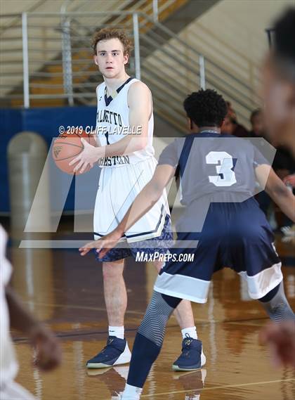Thumbnail 3 in Georgetown Prep vs Palmetto Christian Academy (Rotary Roundball Classic) photogallery.