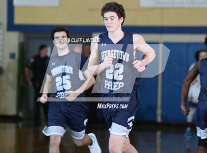 Thumbnail 2 in Georgetown Prep vs Palmetto Christian Academy (Rotary Roundball Classic) photogallery.