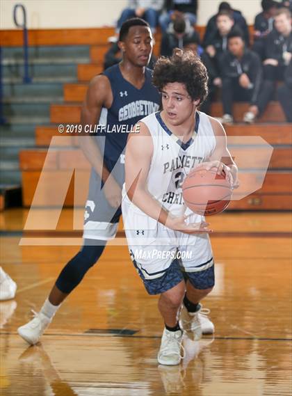 Thumbnail 2 in Georgetown Prep vs Palmetto Christian Academy (Rotary Roundball Classic) photogallery.