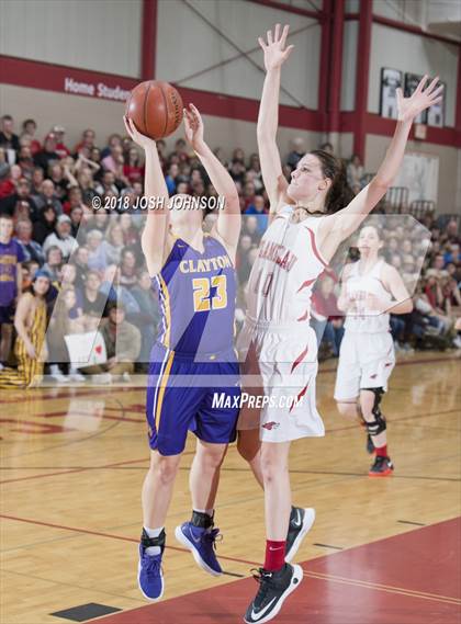 Thumbnail 3 in Clayton @ Flambeau (WIAA D5 Regional Final)  photogallery.