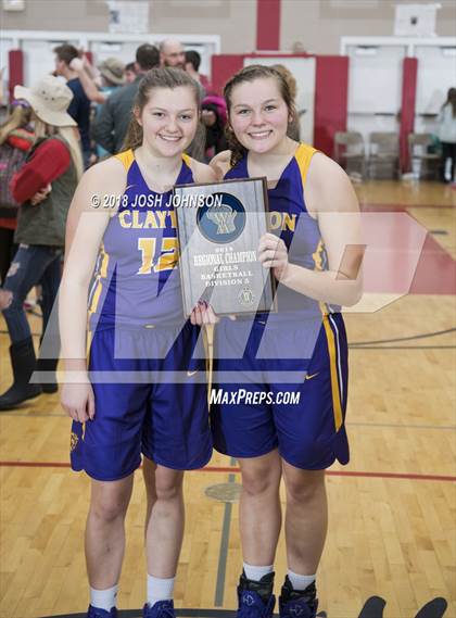 Thumbnail 1 in Clayton @ Flambeau (WIAA D5 Regional Final)  photogallery.