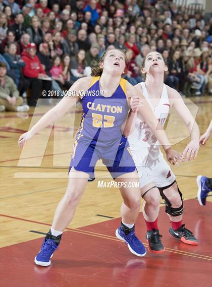 Thumbnail 1 in Clayton @ Flambeau (WIAA D5 Regional Final)  photogallery.