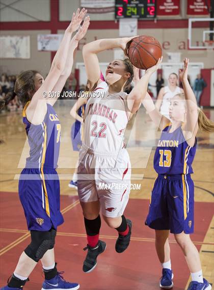 Thumbnail 3 in Clayton @ Flambeau (WIAA D5 Regional Final)  photogallery.