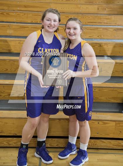 Thumbnail 1 in Clayton @ Flambeau (WIAA D5 Regional Final)  photogallery.