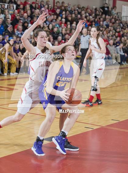 Thumbnail 2 in Clayton @ Flambeau (WIAA D5 Regional Final)  photogallery.