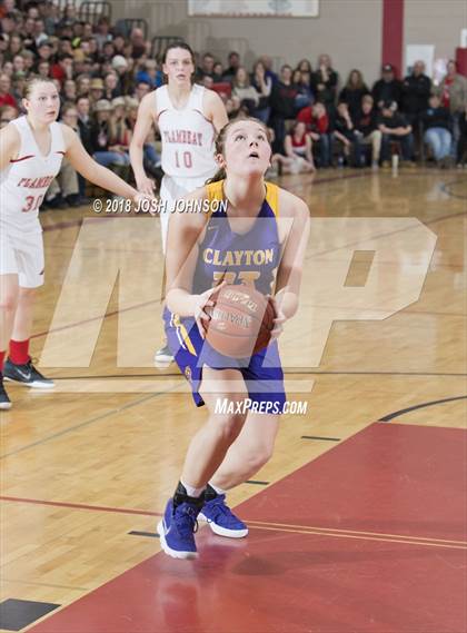Thumbnail 2 in Clayton @ Flambeau (WIAA D5 Regional Final)  photogallery.