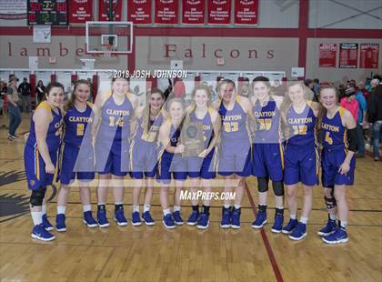 Thumbnail 2 in Clayton @ Flambeau (WIAA D5 Regional Final)  photogallery.