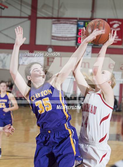 Thumbnail 3 in Clayton @ Flambeau (WIAA D5 Regional Final)  photogallery.